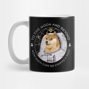 Dogecoin To the Moon (Dark) Mug